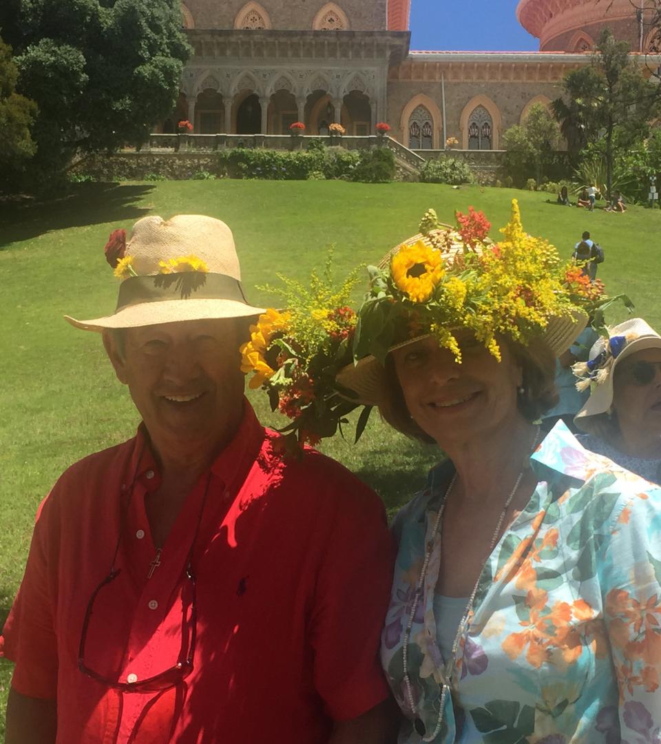 Botany people with hats
